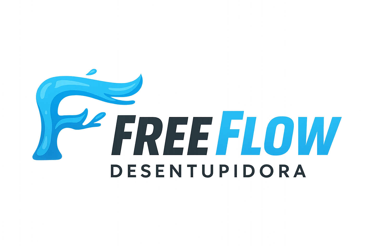 Logo da Desentupidora Free Flow